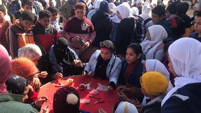 إقبال كبير من السيدات في ثالث أيام المرحلة الثانية من حياة كريمة الثقافية 