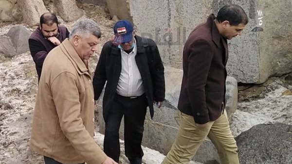 الآثار تبدأ في ترميم