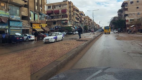 سقوط أمطار علي بورسعيد 