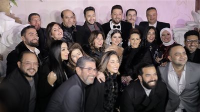 بحضور نجوم الفن والمجتمع.. عقد قران الإعلامي أحمد الهواري على يمنى علي | صور