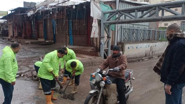 رفع تراكمات مياه