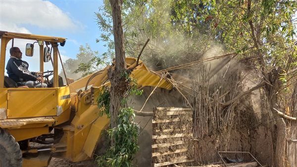 تنفيذ إزالات في المنوفية