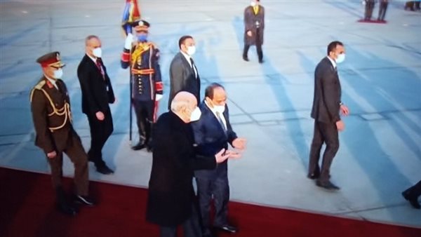 السيسي يستقبل نظيره