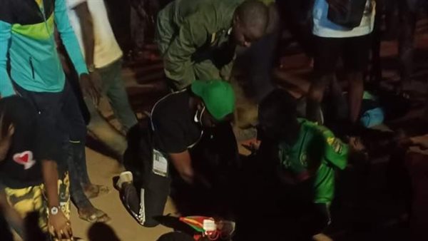 تدافع جماهير مباراة