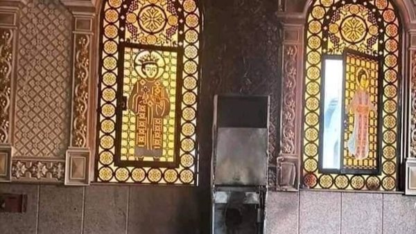 حريق كنيسة السيدة
