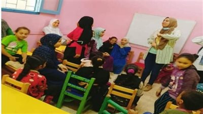 تربية حلوان تنظم ورشة عمل عن توعية وإكساب الأطفال السلوكيات والمهارات الإيجابية ضمن فعاليات حياة كريمة