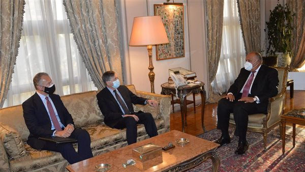 سامح شكري يستقبل