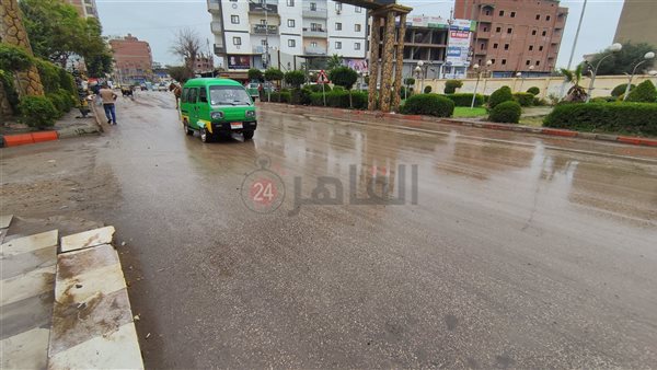 أمطار تضرب المنوفية