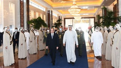 السيسي يعود اليوم إلى أرض الوطن بعد زيارة سريعة لدولة الإمارات