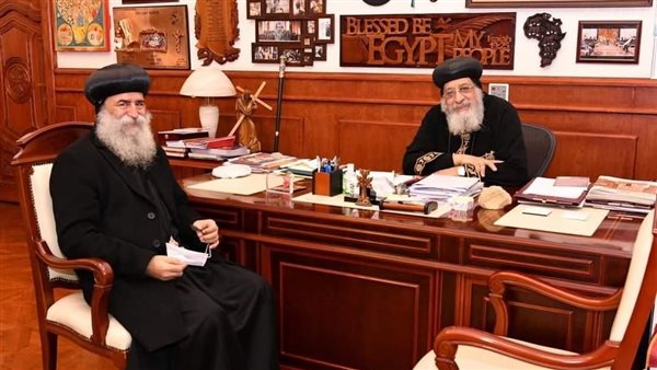 البابا تواضروس يستقبل