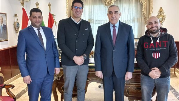 جانب من الزيارة 