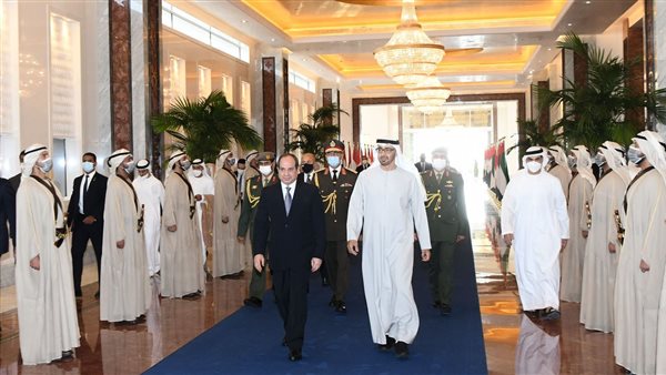 السيسي وولي عهد أبو