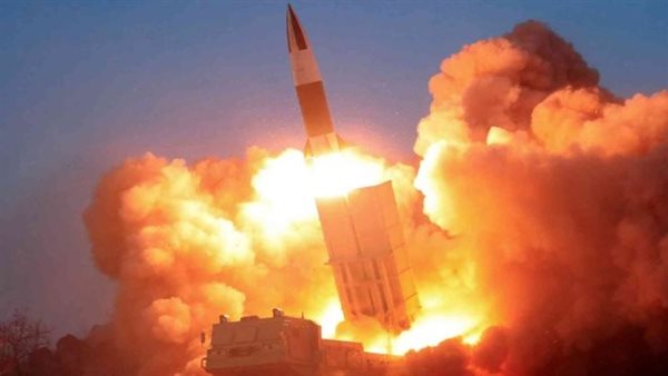 إحدى التجارب الصاروخية