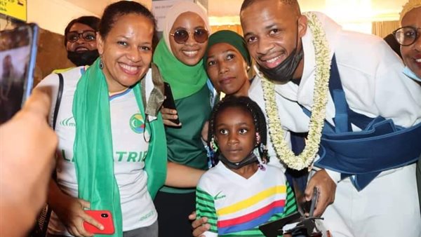 استقبال بعثة منتخب