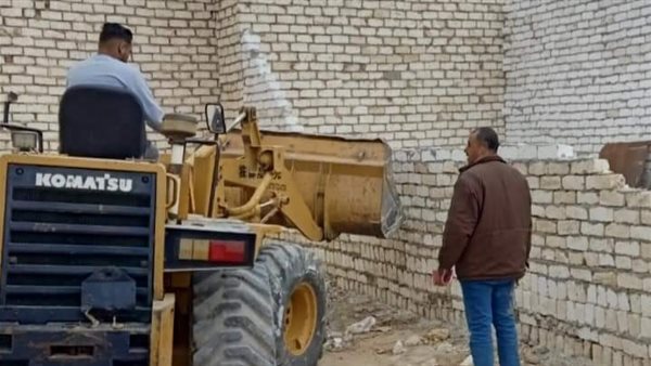 إزالة حالات تعد بالبناء