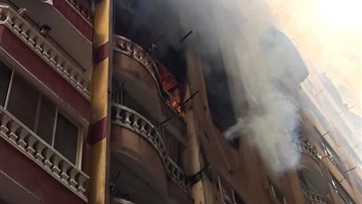 السيطرة على حريق في شقة بالهرم