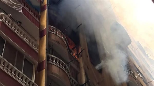 حريق شقة - أرشيفية