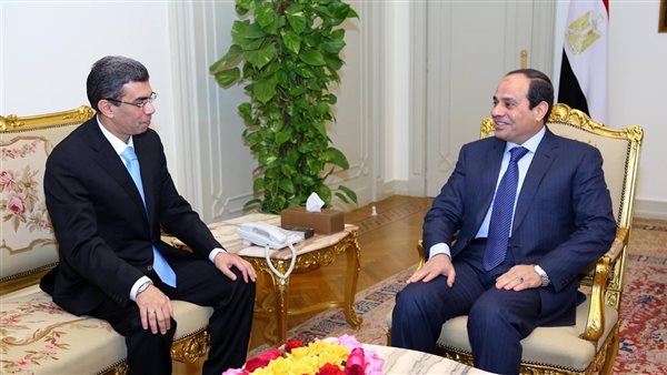 الرئيس السيسي وياسر