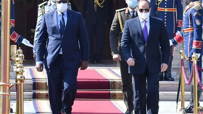 متحدث الرئاسة: الرئيس السيسي ونظيره السنغالي بحثا آخر تطورات قضية سد النهضة وسبل مكافحة الإرهاب