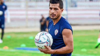 استمرار تأهيل طارق حامد وحازم أمام في مران الزمالك 