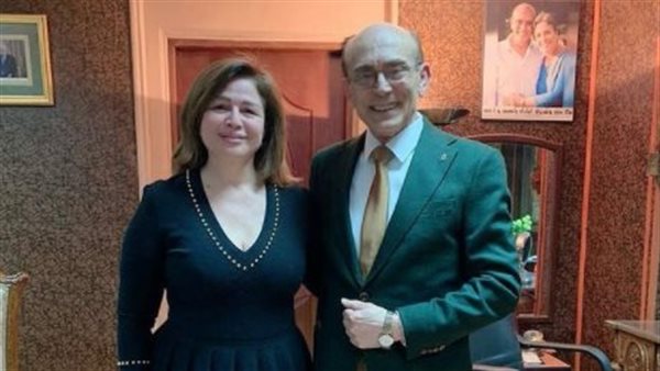 إلهام شاهين ومحمد