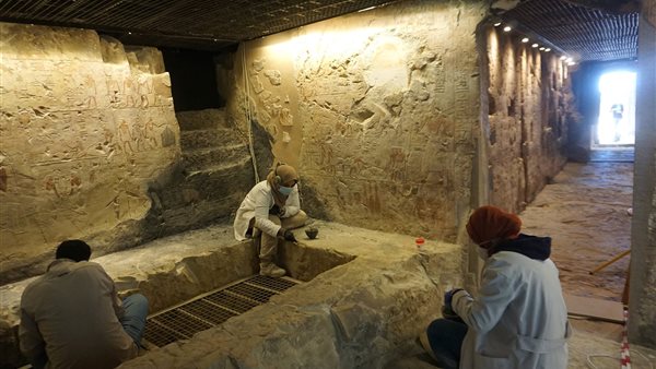 ترميم مقبرة جحوتي