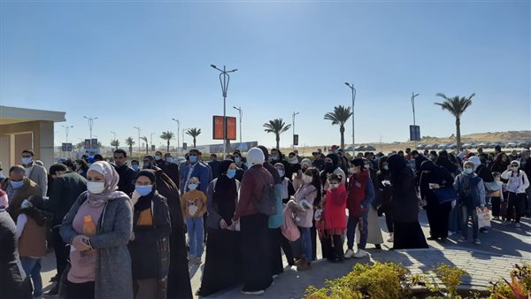 زوار معرض الكتاب