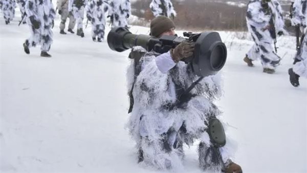 الجيش الأوكراني يتدرب