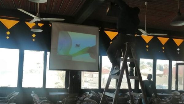 استعدادات مقاهي العريش