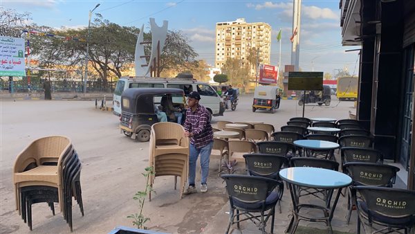 استعدادات المقاهي