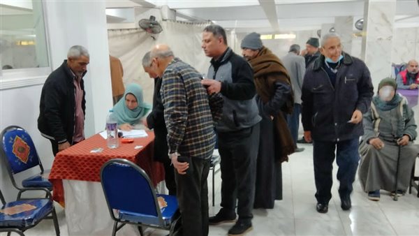 من عملية تصويت الناخبين