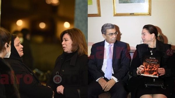 إلهام شاهين والراحل