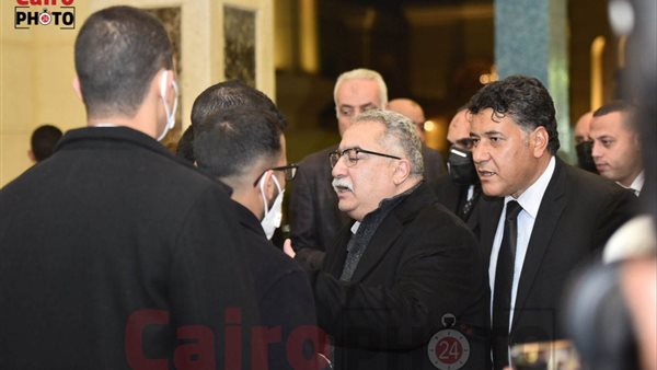 من عزاء الراحل ياسر