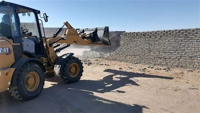 حملة لإزالة التعديات على مساحة 1695 م2 بالشلاتين جنوب البحر الأحمر| صور