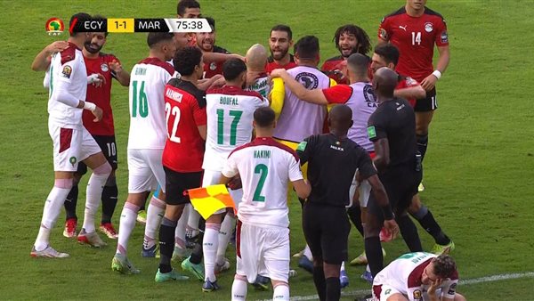 مباراة مصر والمغرب