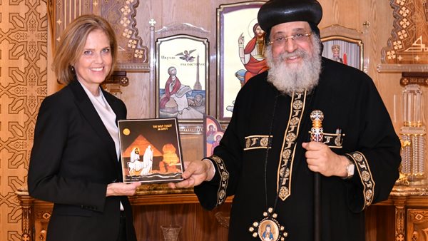 البابا تواضروس يستقبل