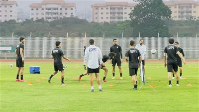 أبو جبل يواصل التأهيل في مران منتخب مصر استعدادًا لمباراة الكاميرون