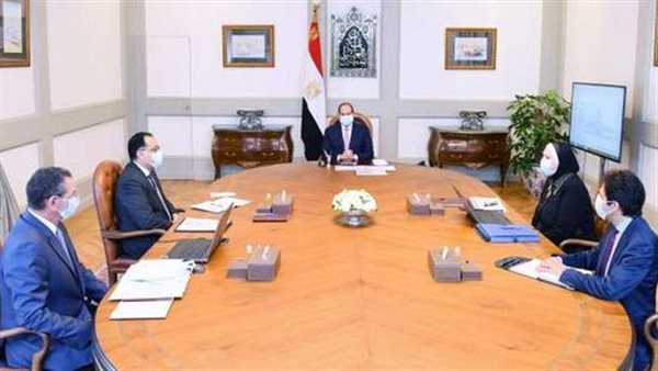 السيسي ورئيس الوزراء