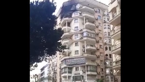 حريق بشقة بالدقي