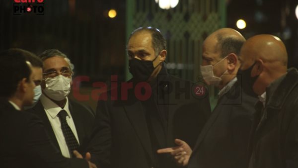 وصول جمال مبارك إلى