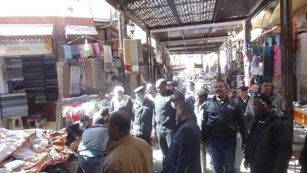 حملة إشغالات بالسوق