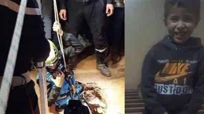 توقف أعمال الحفر لإنقاذ الطفل ريان من داخل البئر نتيجة انهيارات في التربة 