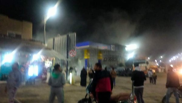 موقع الحريق