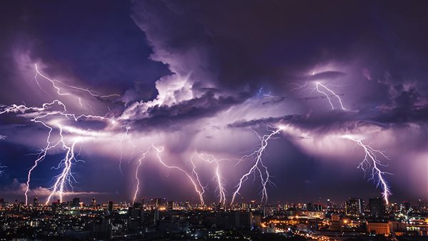 أمطار رعدية 