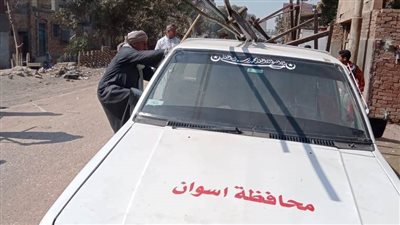 رفع 200 طن مخلفات وتنفيذ أعمال النظافة العامة بإدفو