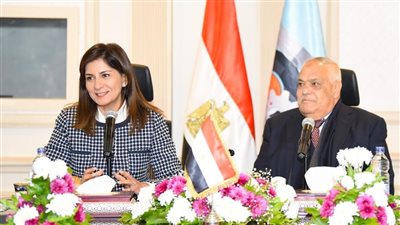 وزيرة الهجرة تبحث مع رئيس العربية للتصنيع محاور مؤتمر مصر تستطيع في دورته الجديدة