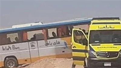 بث مباشر| تفاصيل مصرع وإصابة 37 شخصًا في حادثي تصادم بالمنيا