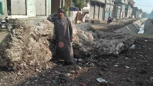 تراكم الكتل الخرسانية