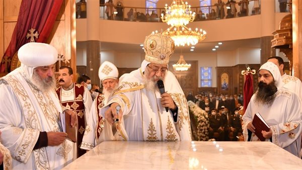 تدشين كنيسة العذراء