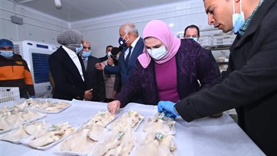 وزيرة التضامن تفتتح عددًا من المشروعات بالوادي الجديد